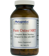 Complete Bone Nutrition Designed for Use with HRT